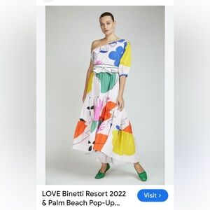 Love Binetti One Shoulder Dress